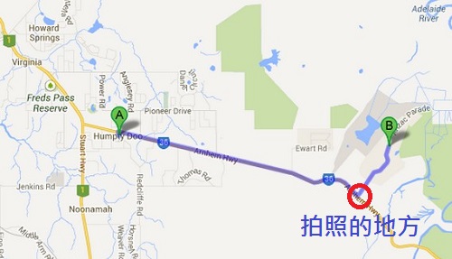 實際的路線圖 27公里左右
