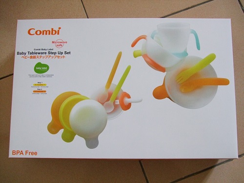 Combi 優質學習訓練餐具包裝盒正面 Combi 優質學習訓練餐具包裝盒正面